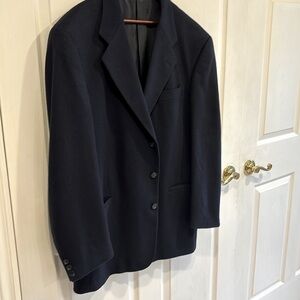 Men’s Italian cashmere jacket. Size XL. Navy blue. Excellent condition.